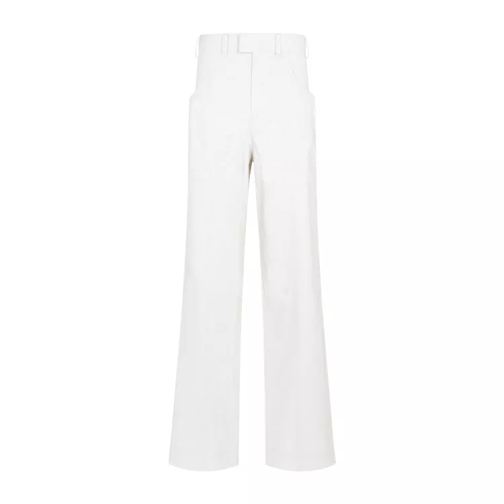 Isabel Marant Ecru Cotton Glatiny Pants White 