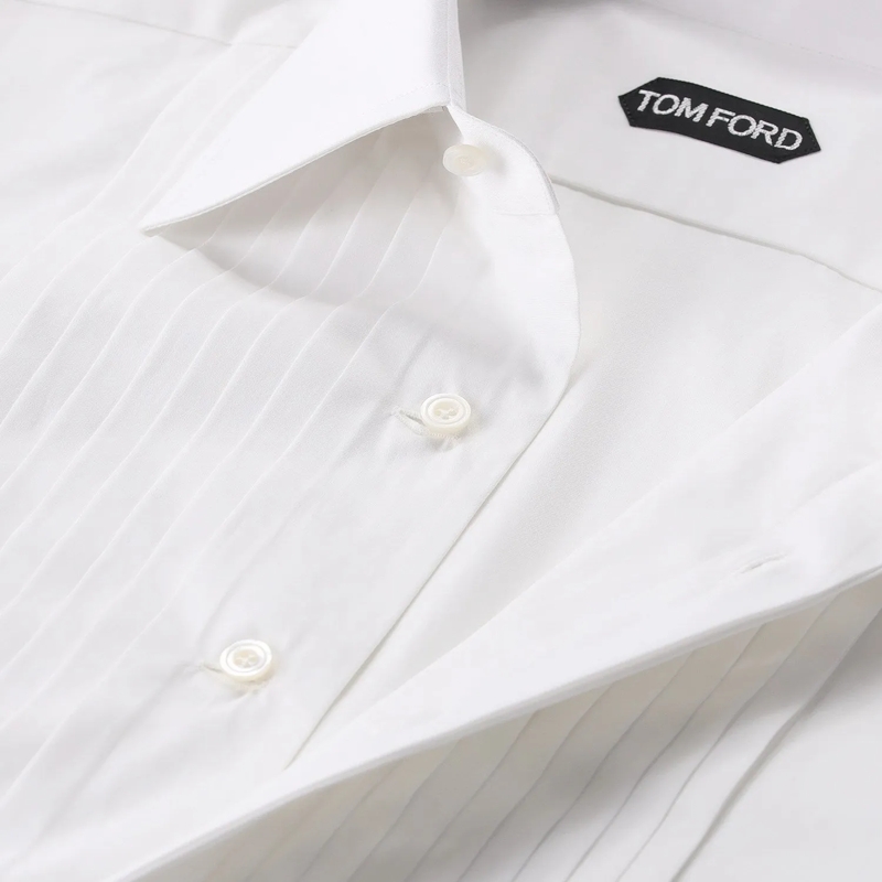 Tom Ford Hemd "Cocktail" Shirt White White(Image 7)