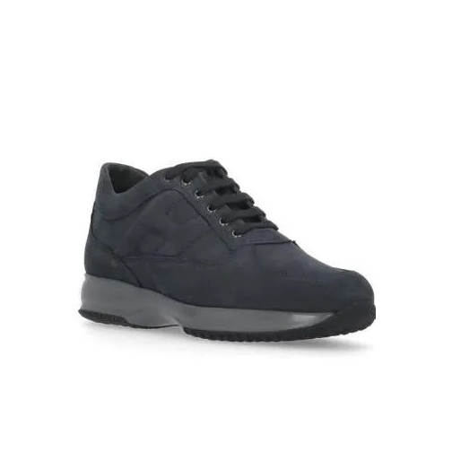 Hogan Interactive Sneakers Black Low-Top Sneaker