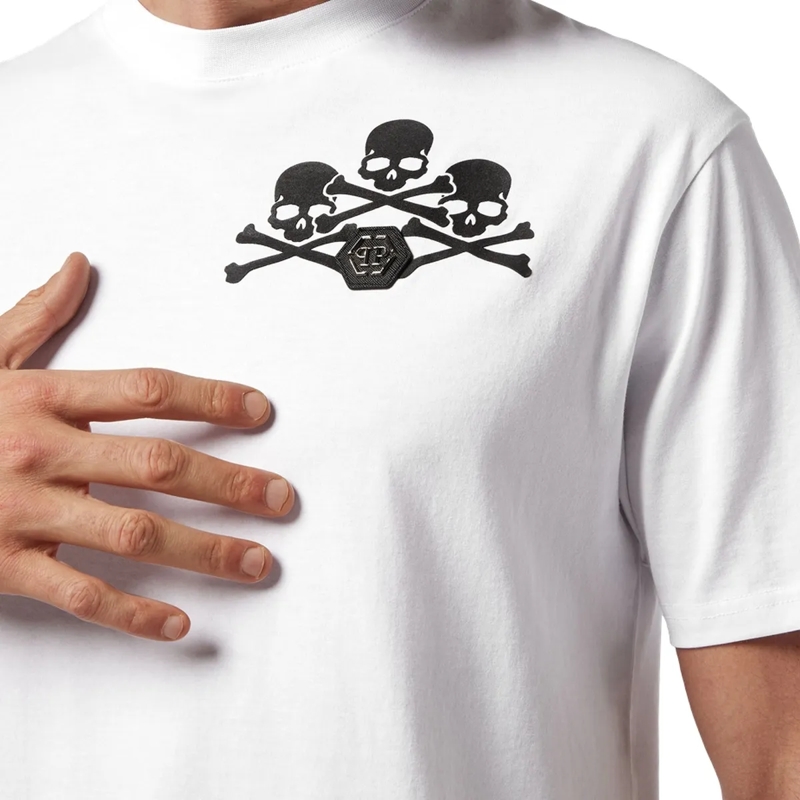 Philipp Plein T-Shirt T-Shirt Skull weiss(Image 5)