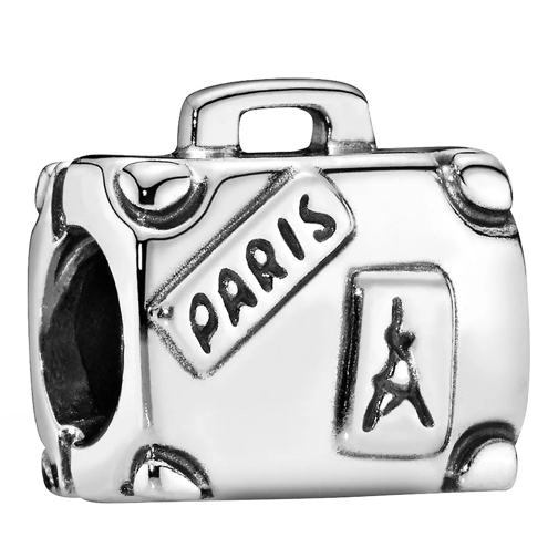 Pandora Abenteuer-Koffer Charm Sterling silver Anhänger