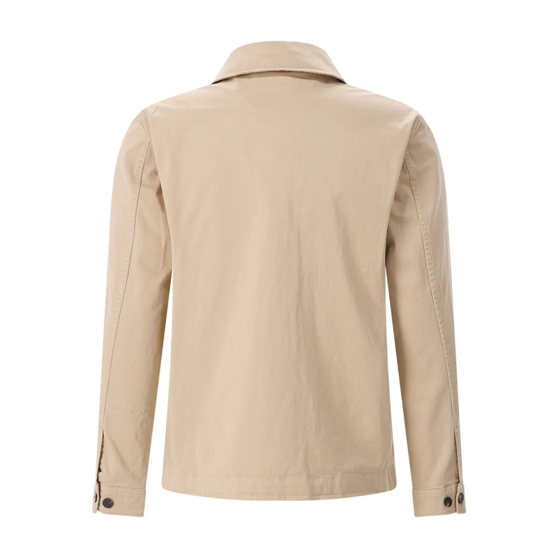 Woolrich Veste de transition Leichte Jacke aus Baumwolltwill grün(Image 6)