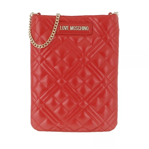 Love Moschino Shoulder Bag Quilted Nappa   Rosso Crossbodytas