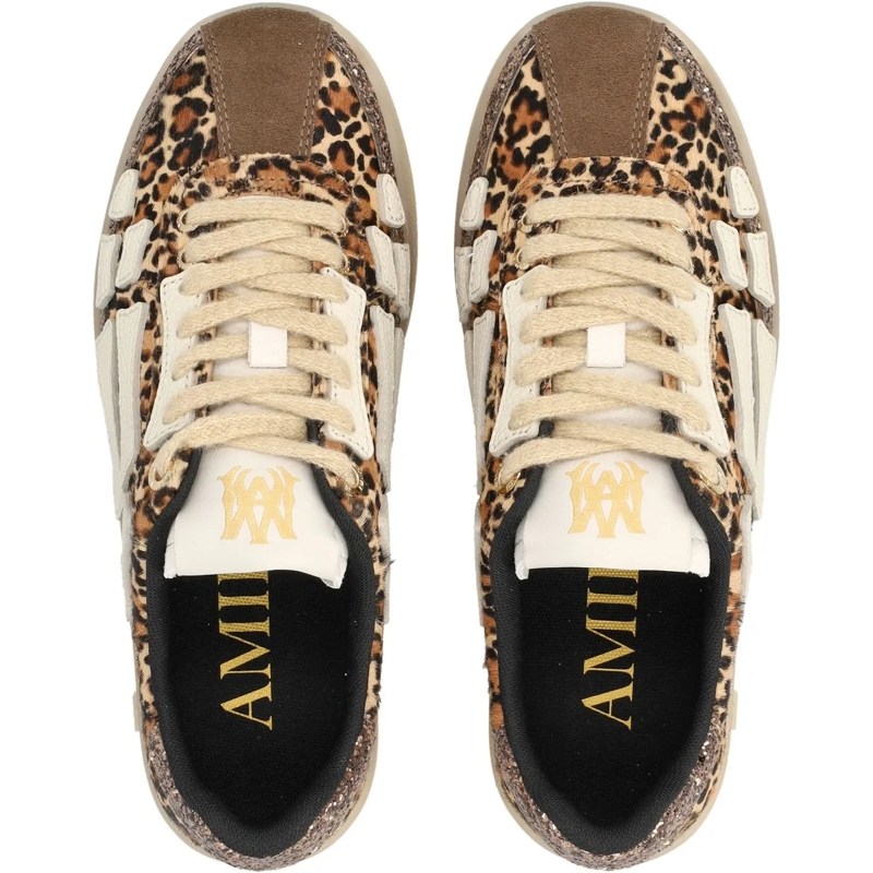 Amiri Sneaker basse Leopard Pacfic Bones Marrone beige(Image 2)