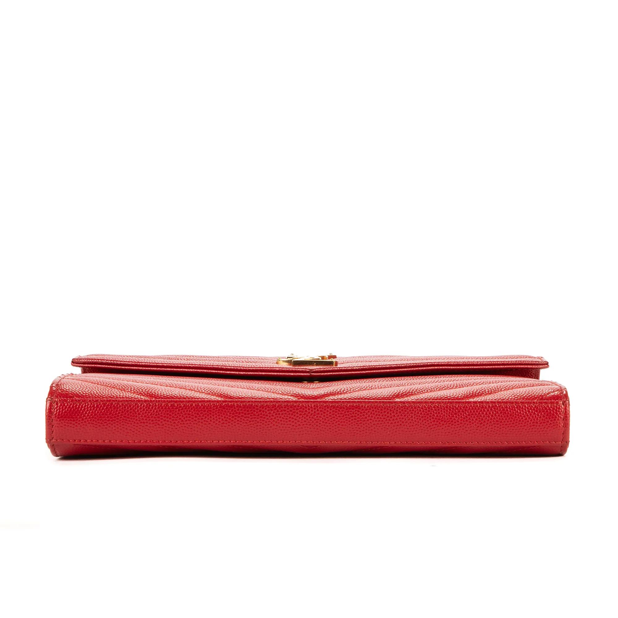 Thumbnail - Saint Laurent Crossbody Bags - Chain Wallet - Gr. unisize - in Rot - für Damen