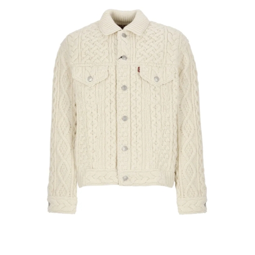 Junya Watanabe Veste de transition Wool Jacket Neutrals