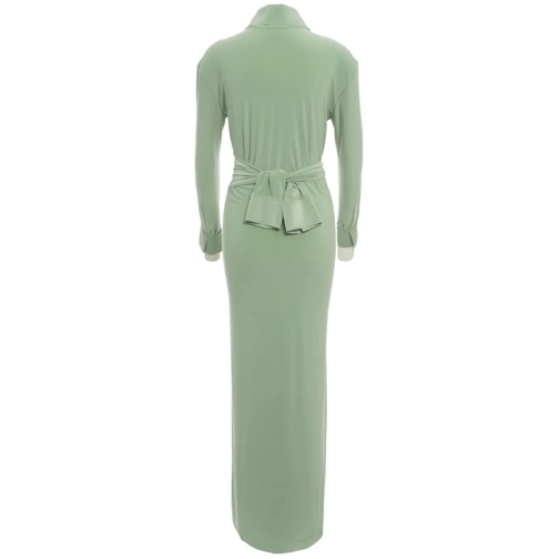 Norma Kamali Robes midi Maxi dress 'Four Sleeve' grün (Image 2)