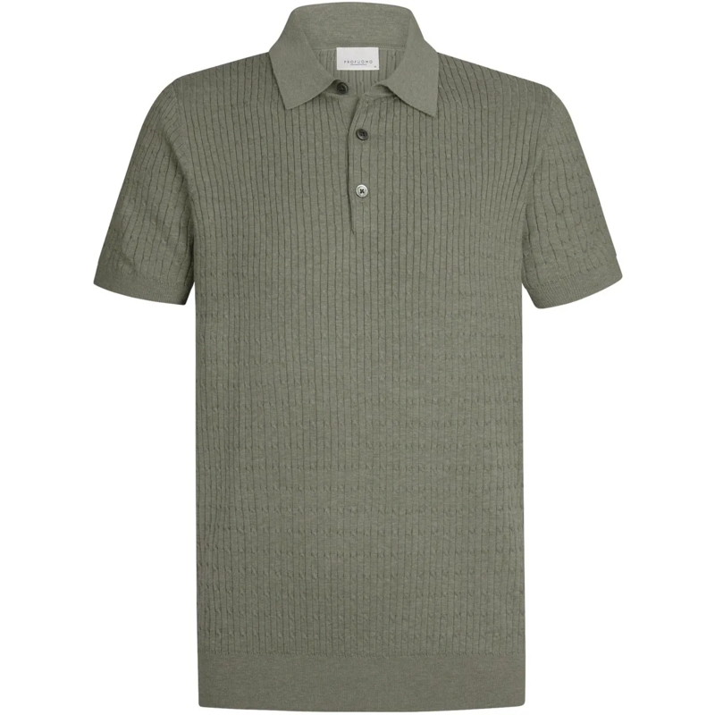 PROFUOMO Poloshirt Profuomo Ppxd10011 Polos Groen Ppxd10011 grün