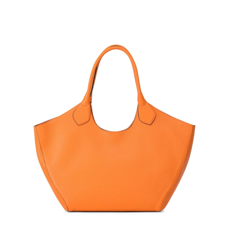 Abro Crossbodytas Shopper Senta aus Leder orange(Image 7)
