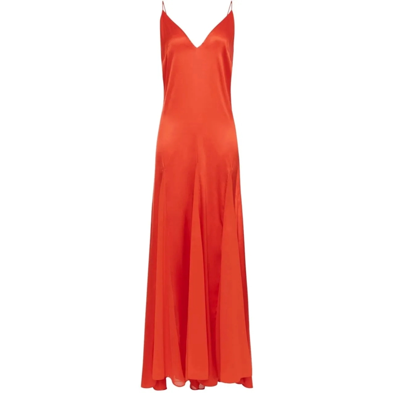 Elisabetta Franchi Robe midi Dresses Coral Red rot
