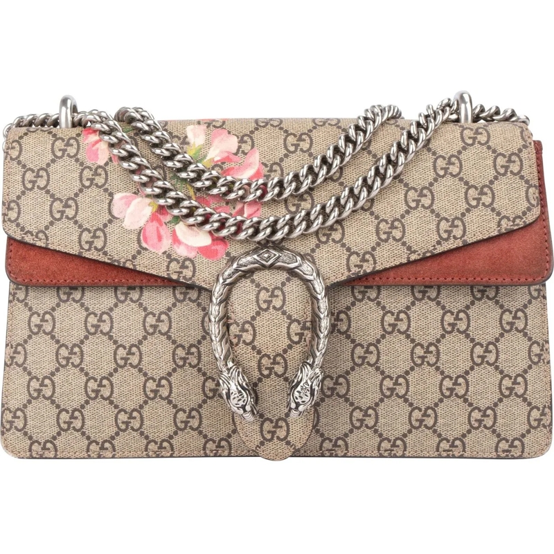 Gucci Schultertasche Gucci GG Floral Monogram Dionysus Shoulder Bag mehrfarbig