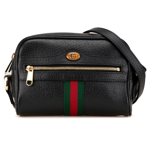 Gucci Sac à bandoulière 2016-present Mini Leather Ophidia Crossbody schwarz