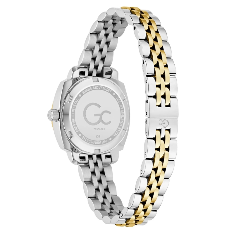 GC Quarzuhr Quarz-Analoguhr Gc Flair Coussin Mini silber(Image 3)