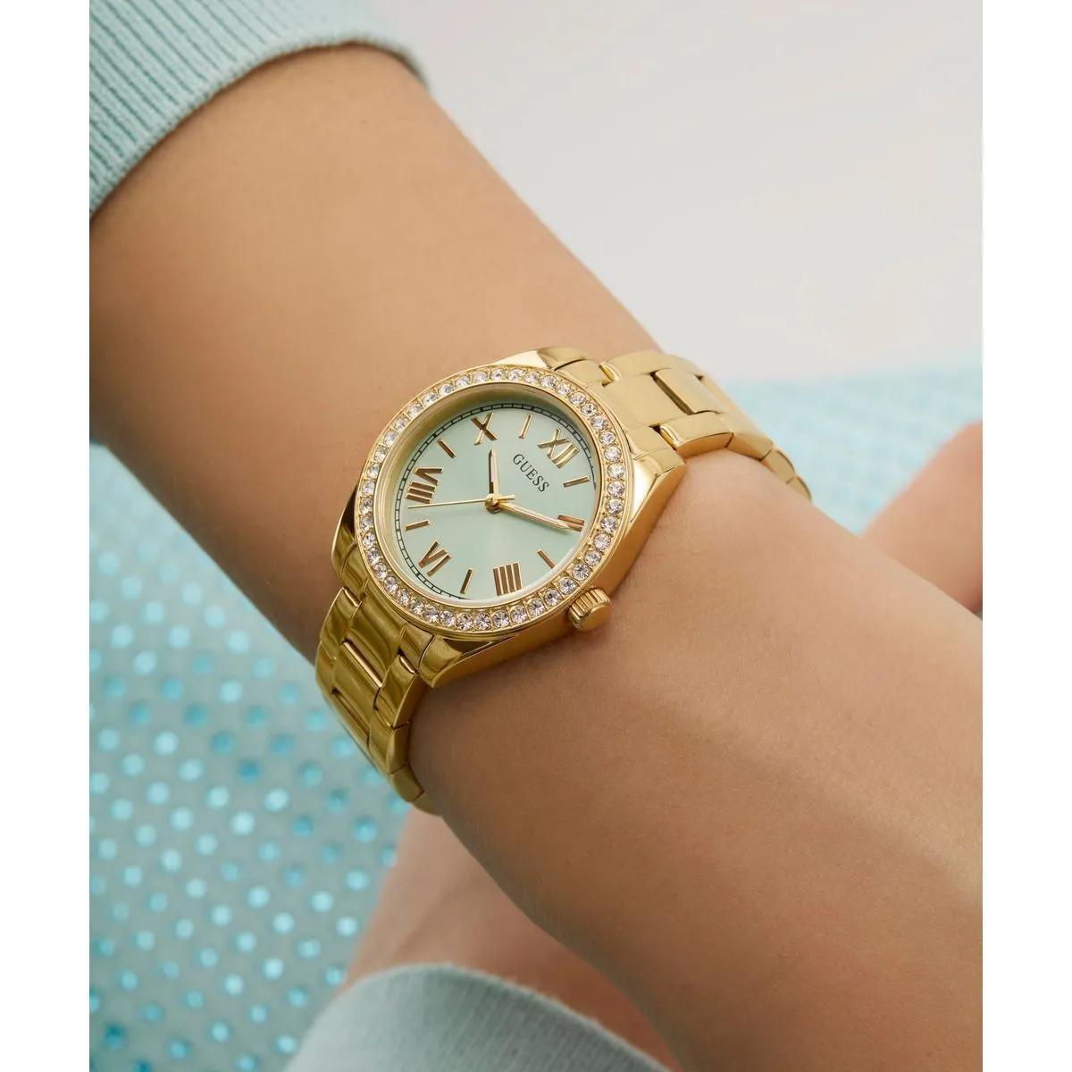 Thumbnail - Guess Uhr - Quarz-Analoguhr Mini Luna - Gr. unisize - in Gold - für Damen