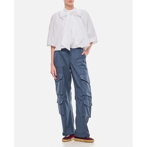 Golden Goose  Tailored Cargo Pants Blue (Image 2)