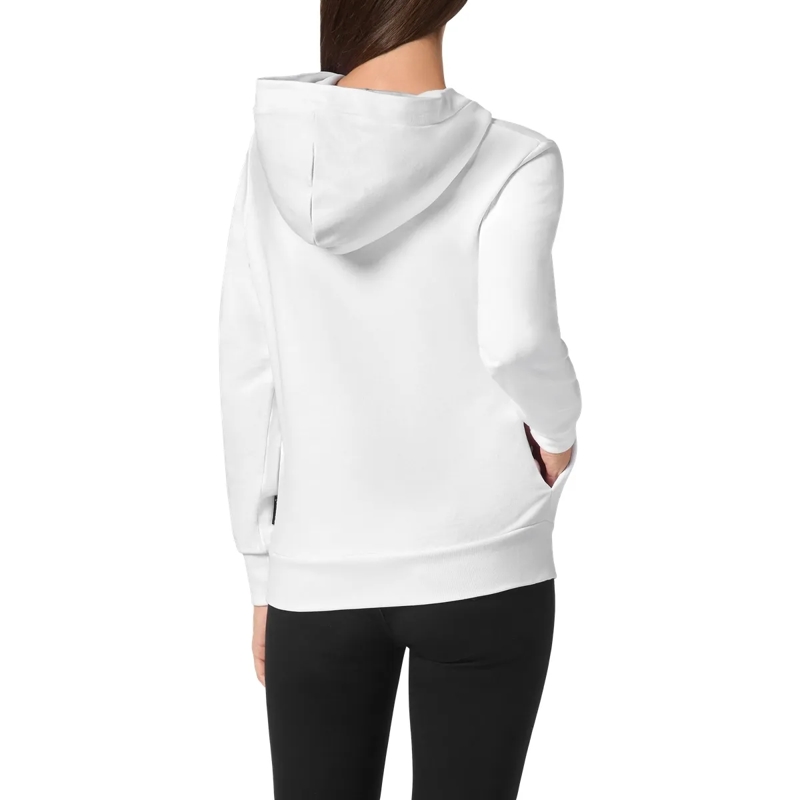 Philipp Plein Top Hoodie Iconic Plein weiss(Image 2)