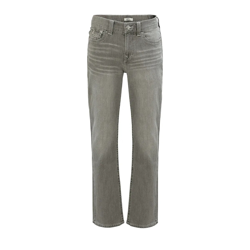 True Religion Jeans Jeans RICKY- Modell: RICKY- Klapptaschen- Weiß grau