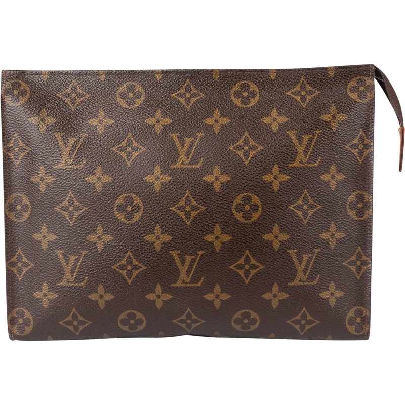 Louis Vuitton Tote Louis Vuitton Canvas Monogram Poche Toilette 25 Cl braun