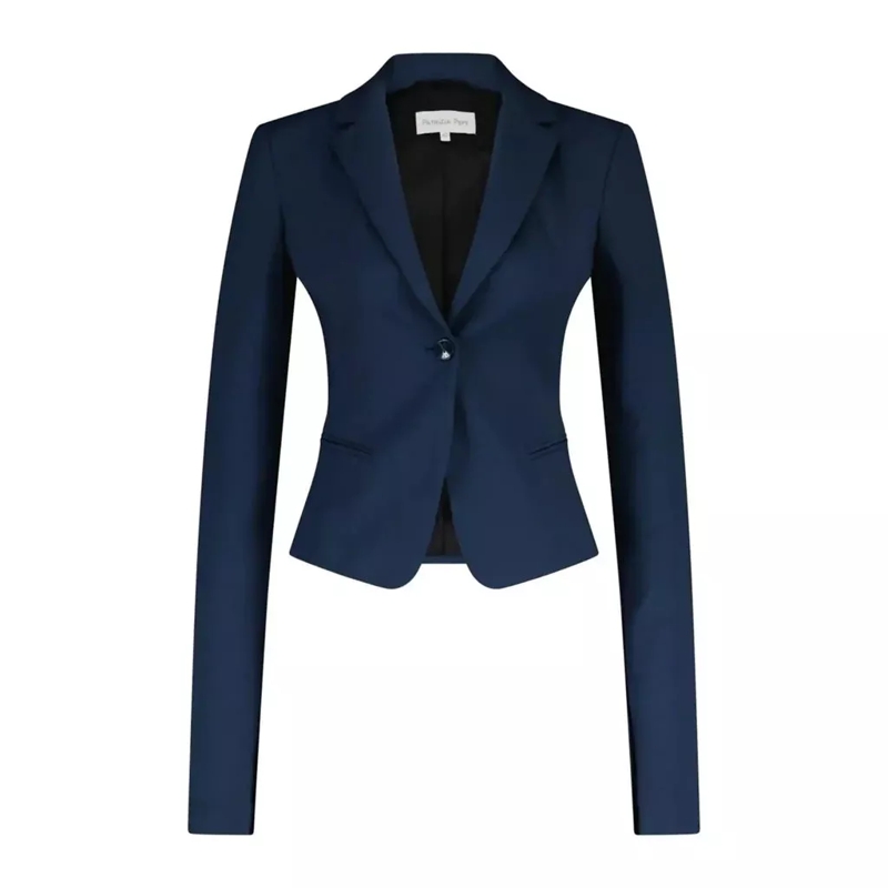 Patrizia Pepe Blazer Figurbetonter Blazer Blau(Image 2)