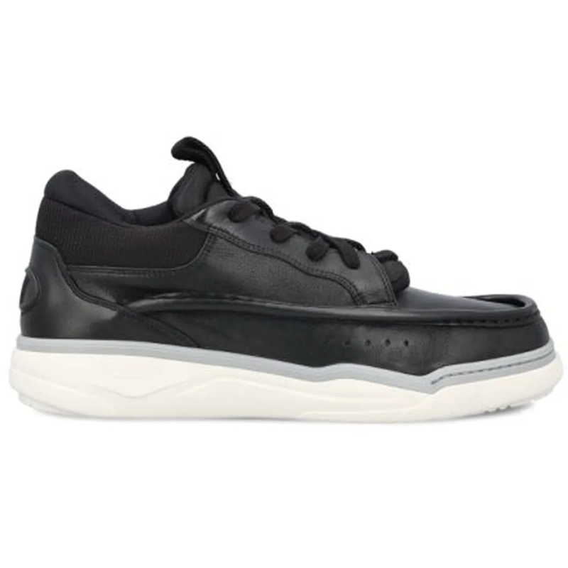 Valentino Garavani T-Shirt Valentino Garavani 'Hybrid Rainboot' Leather Sneak schwarz