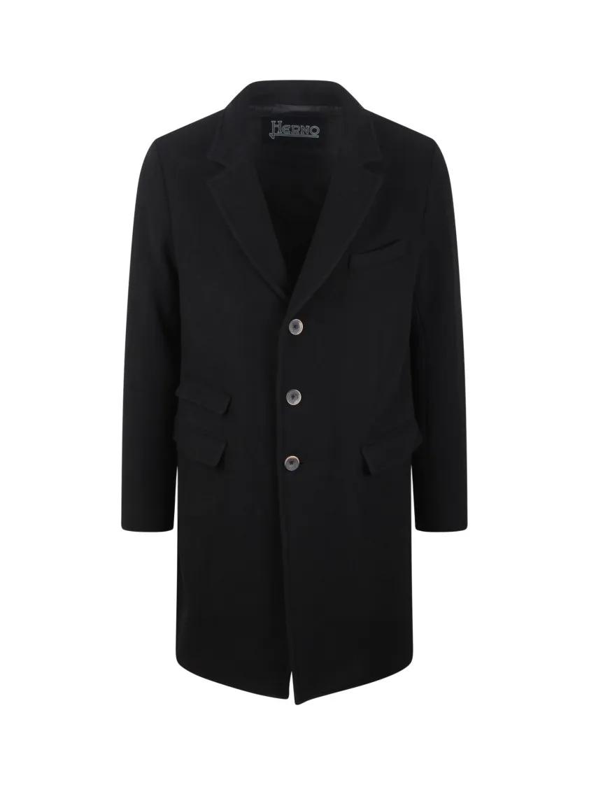 Thumbnail - Herno - Classic Coat - Größe 50 - schwarz