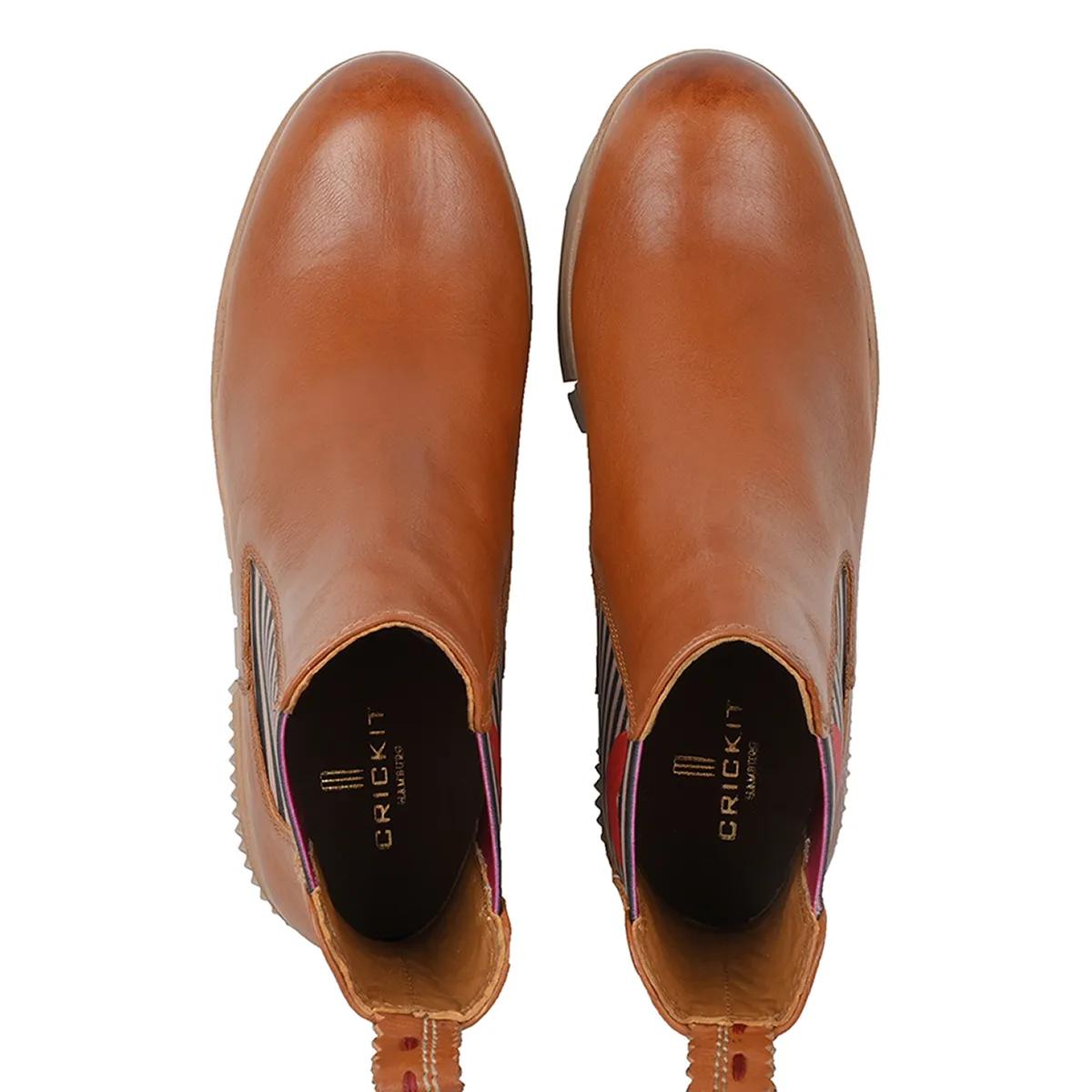 Thumbnail - Crickit Stiefeletten - Chelsea Boot NAELLE - Gr. 38 (EU) - in Braun - für Damen
