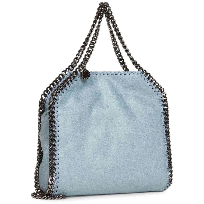 Stella McCartney Tote Bags Light Blue braun(Image 3)