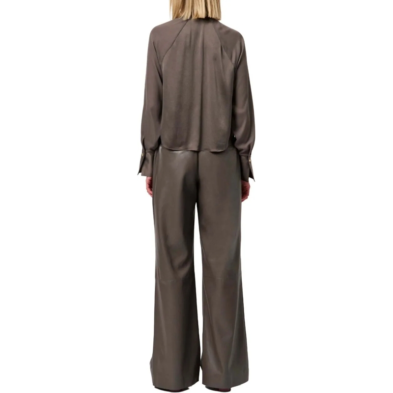 DANTE6 Bluse Dante 6 Estela Blouses Taupe 253128 taupe(Image 4)
