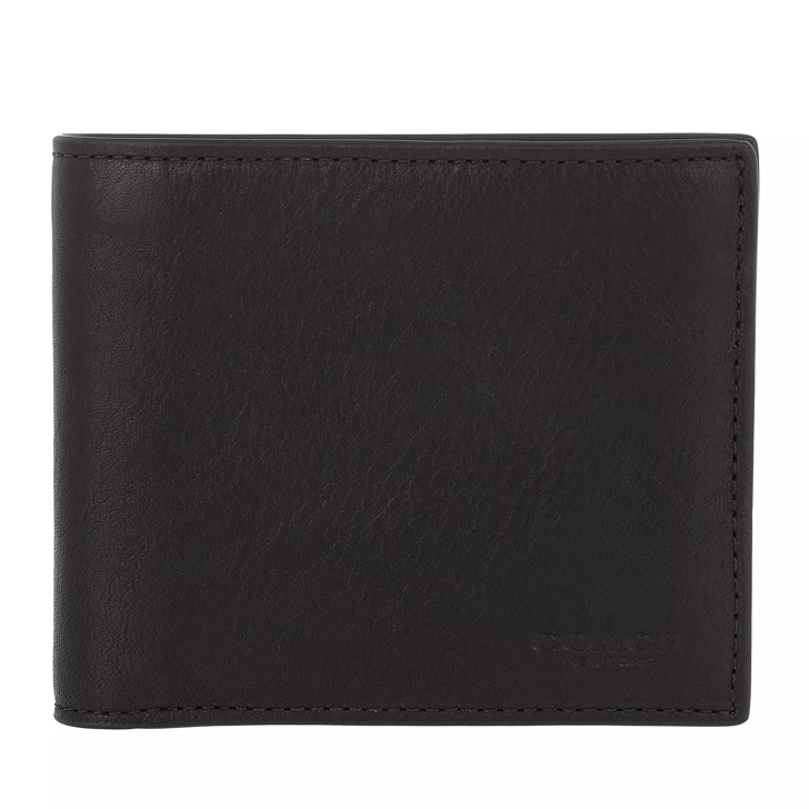 Black coach online wallet