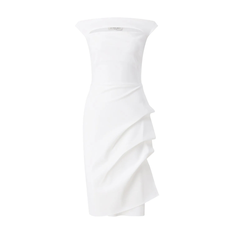 Chiara Boni Mini-jurk Midikleid Melania Dress weiß