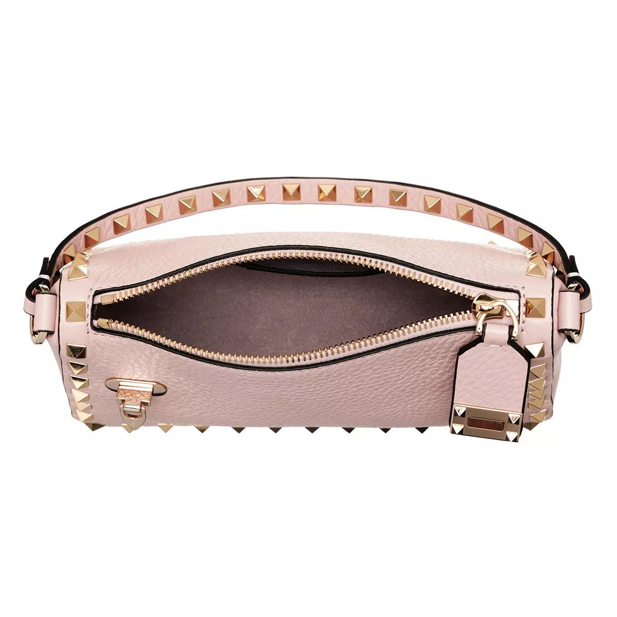 Valentino Garavani Crossbody bags Rockstud Crossbody Bag in poeder roze