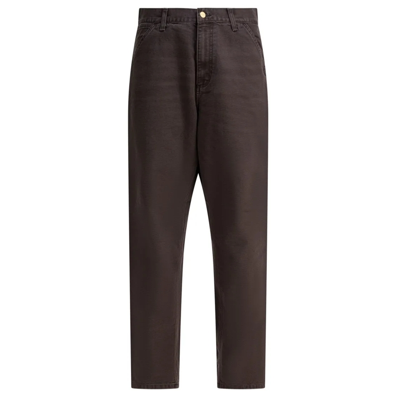 Carhartt Wip Jeans "Single Knee" Pants Brown