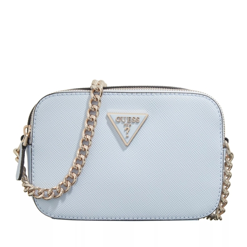 Guess Noelle Crossbody Camera Sky Blue Camera Bag