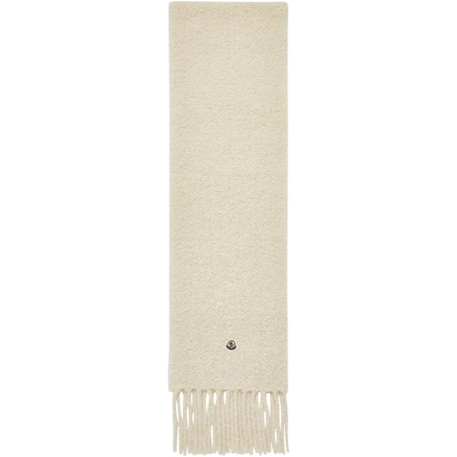 Moncler Wollschal Alpaca Logo Scarf mehrfarbig