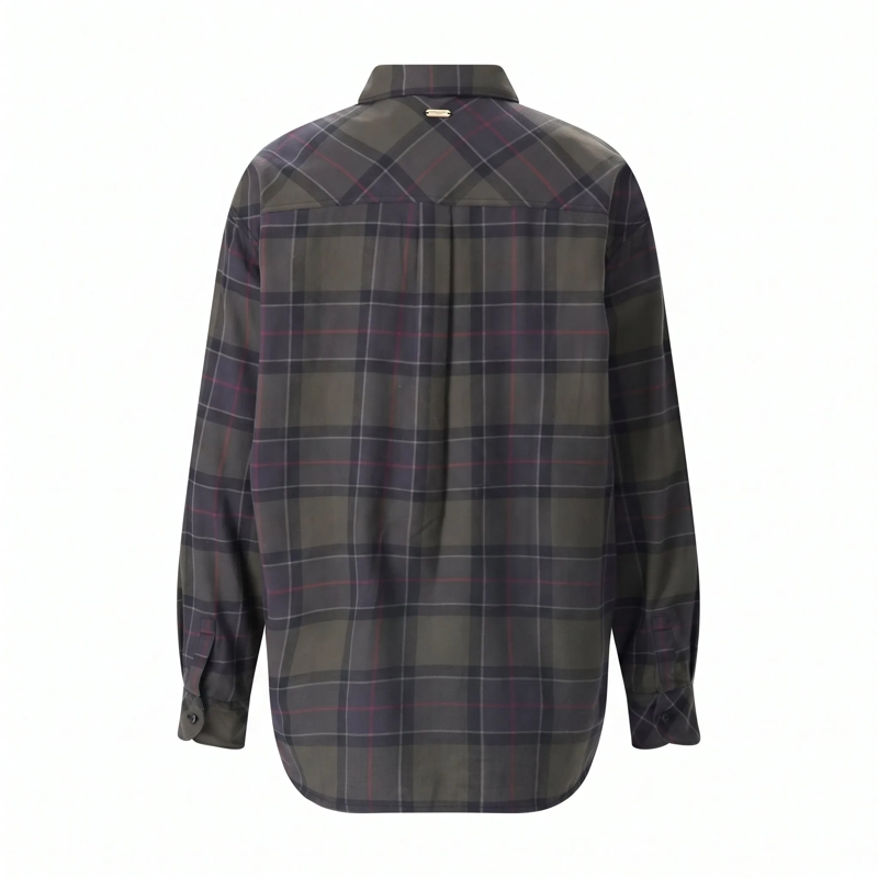 Barbour Chemisier LSH1560TN43 ELISHAW SHIRT BARBOUR Classic & Livest mehrfarbig(Image 2)