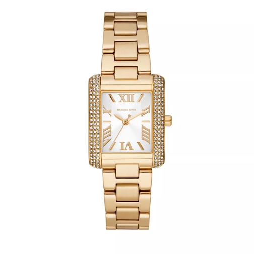 Michael Kors Emery Three-Hand Stainless Steel Watch Gold Quartz Horloge