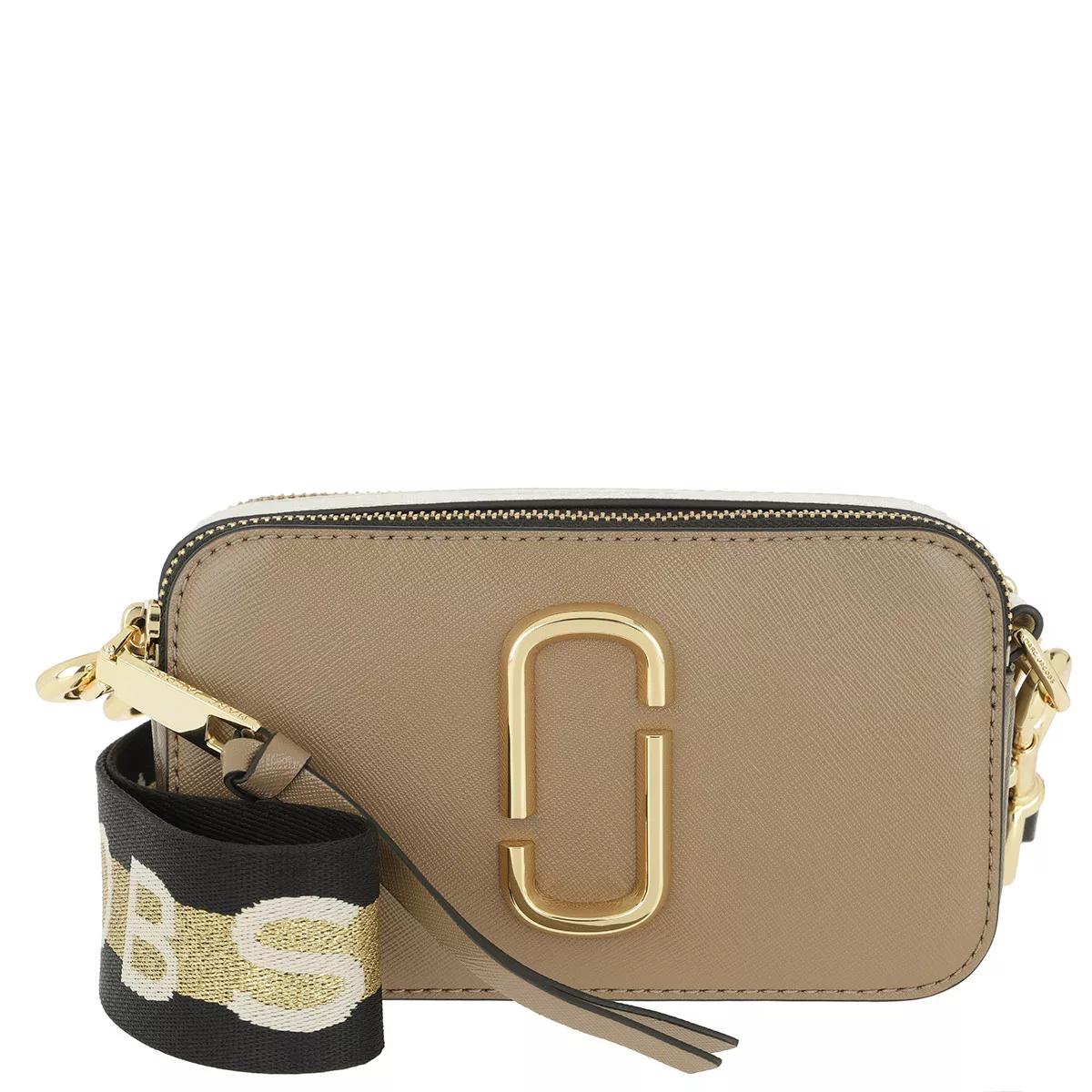 Marc Jacobs Black Logo Strap Snapshot Camera Bag at FORZIERI