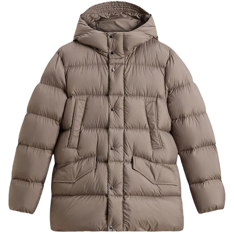 Woolrich Doudoune Heren Cloud Davis Parka Beige beige