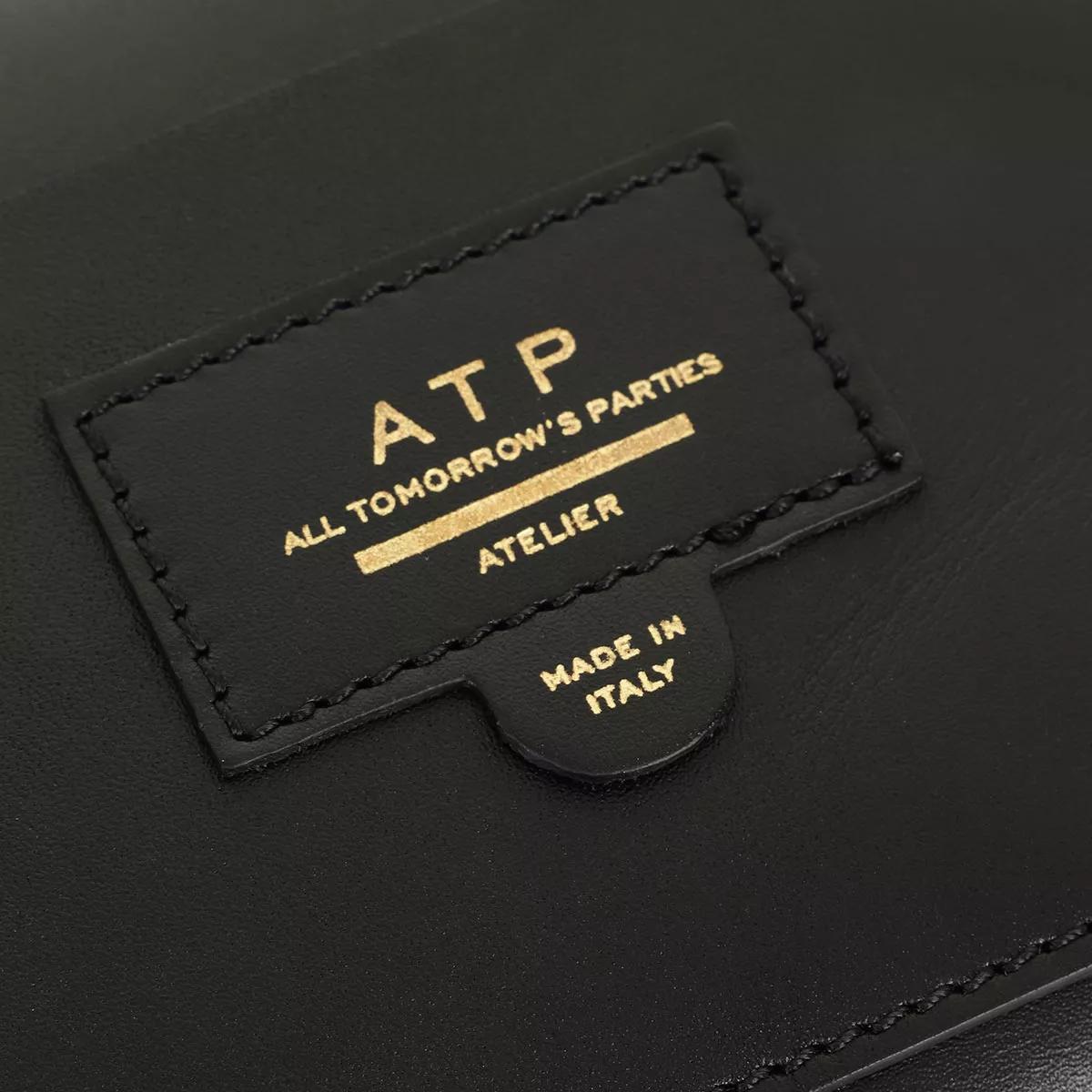 Scarlino Black Nappa Pouch Bag – ATP Atelier USA