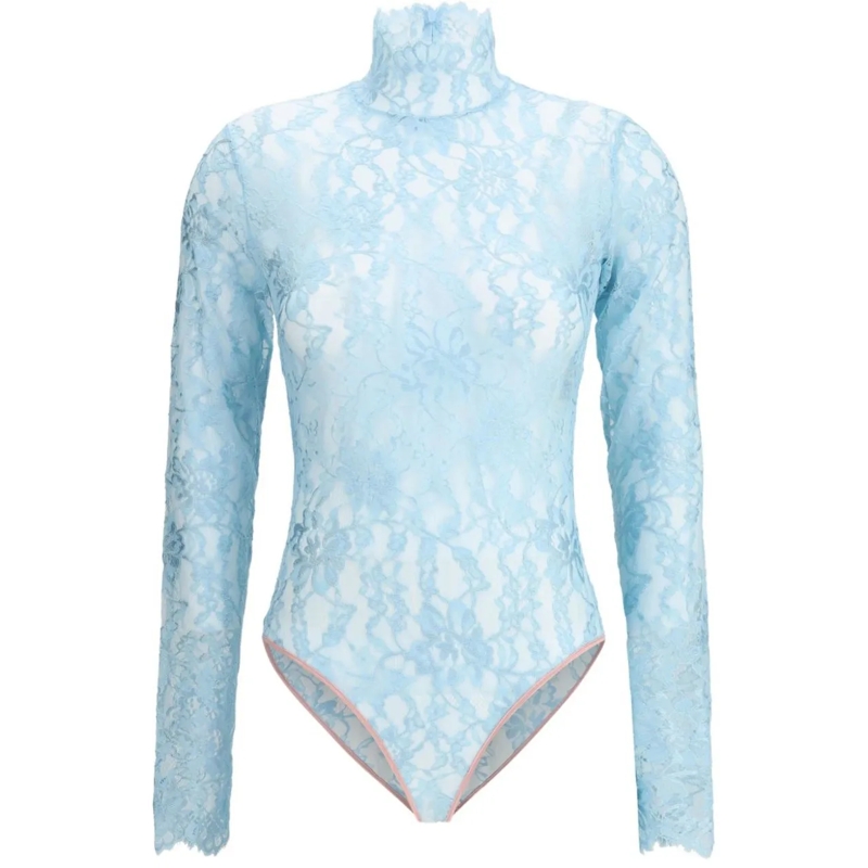 Valentino Garavani T-Shirt Top Clear Blue blau