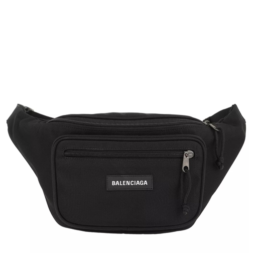 Balenciaga NY Belt Bag Nylon Black Crossbody Bag