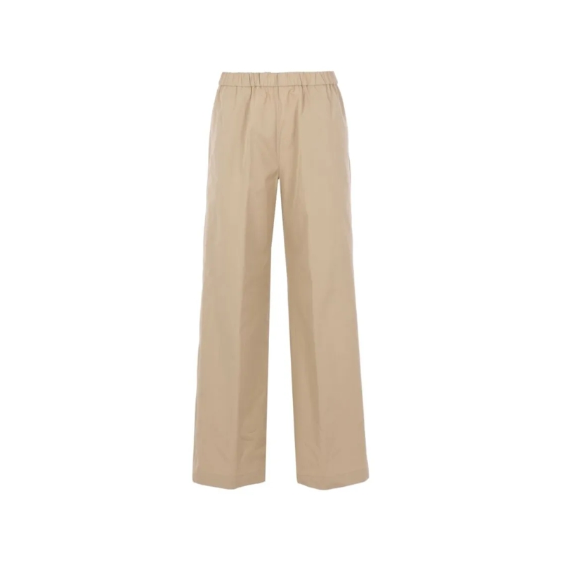 Aspesi  Tailored Straight Leg Trousers Neutrals