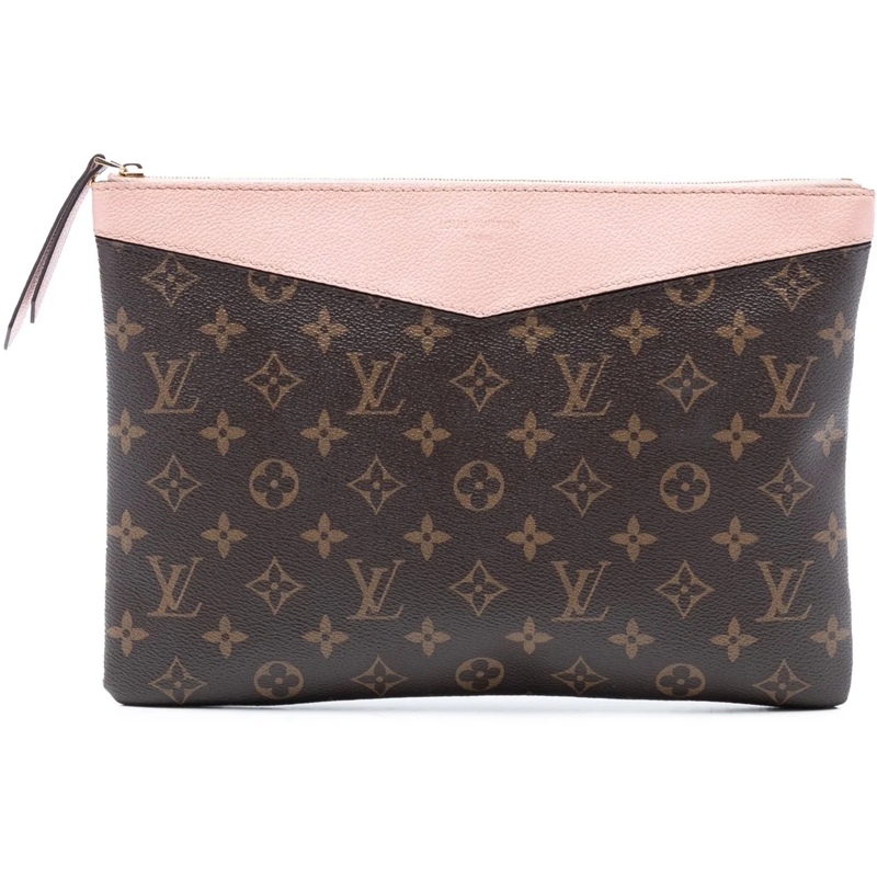 Louis Vuitton Clutch Monogram Daily Pouch braun