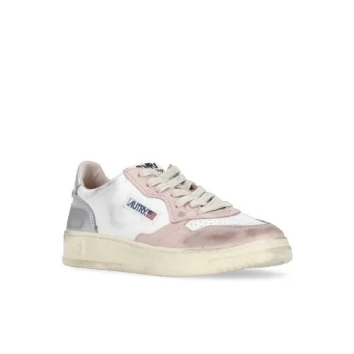 Autry International Super Vintage Sneakers Neutrals lage-top sneaker