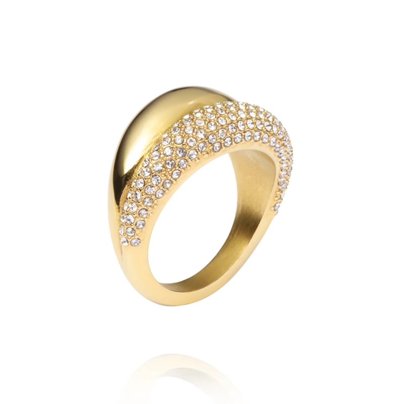 Mockberg Ring Pav� Da Ring Gold