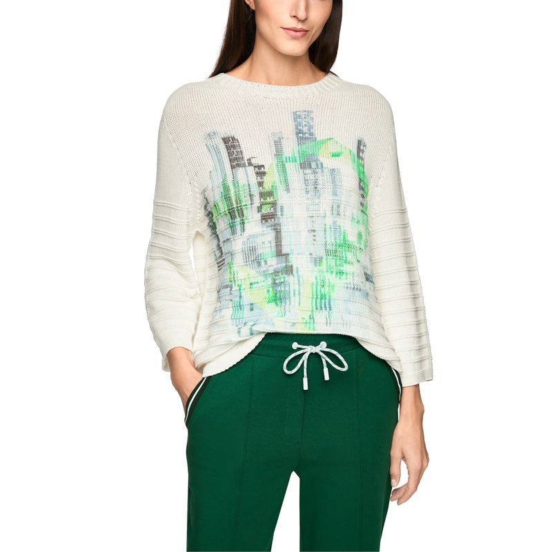 Marc Cain Trui Pullover dark jade green(Image 6)