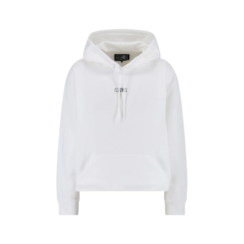 MM6 Maison Margiela  "Numeric" Hoodie – White White