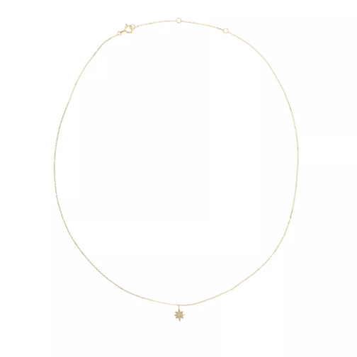 Anna + Nina Heavenly Body Necklace White Mellanlångt halsband