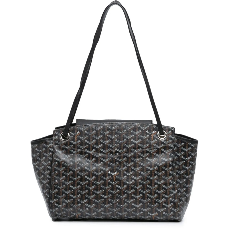 GOYARD Sac à bandoulière Goyardine Rouette PM schwarz