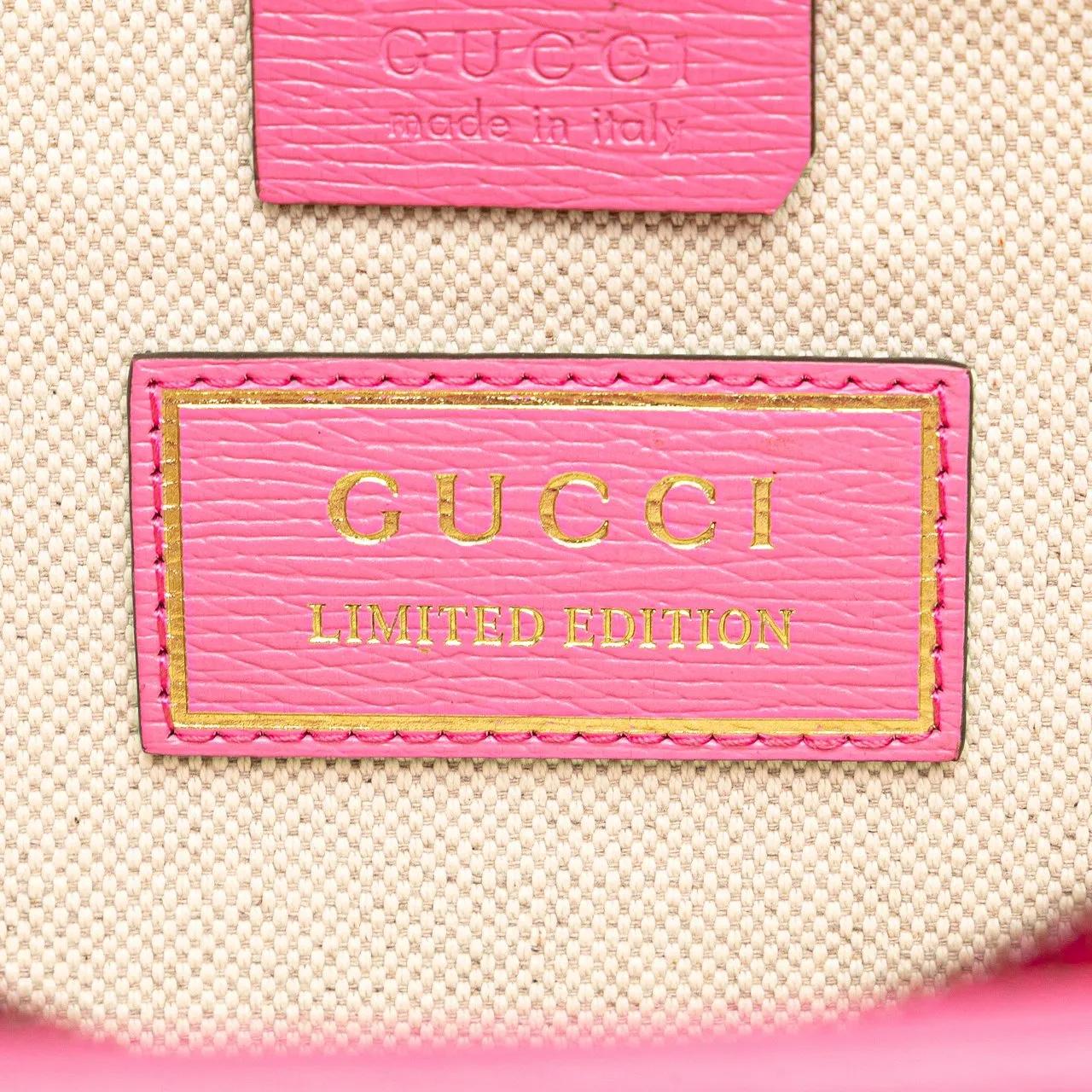 Thumbnail - Gucci Hobo Bags - Limited Edition Small Calfskin Floral Print Dionys - Gr. unisize - in Weiß - für Damen